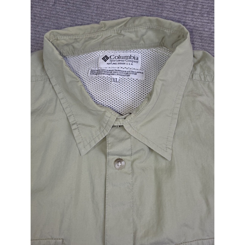 Columbia Men's PFG Fishing Outdoors Camping Vented Back Lightweight Pockets XL - Picture 5 of 15